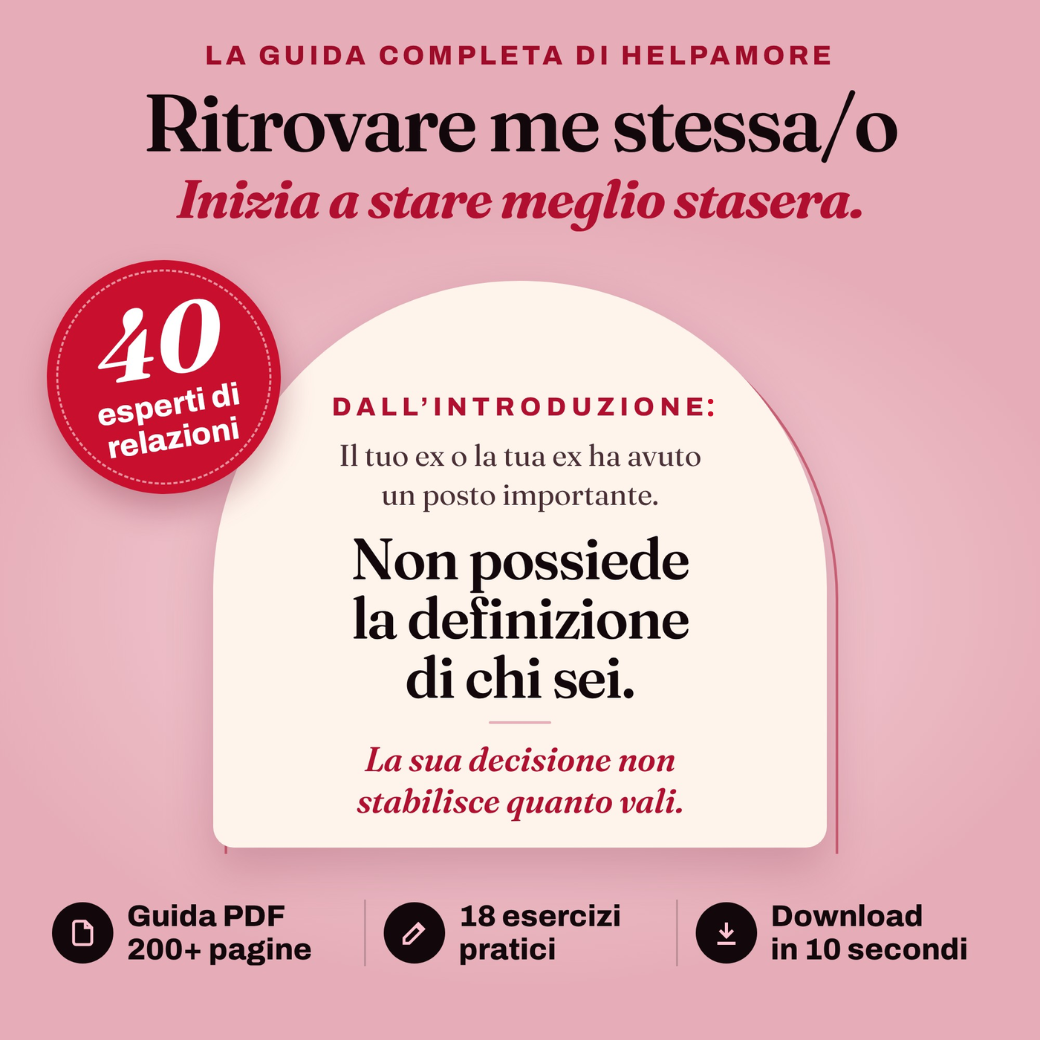 Ritrovare me stesso/a dopo una rottura